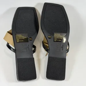 I.N.C. International Concepts Size-8.5M Flat Sandals‎ Yadiraf Black Gold thumbnail 7