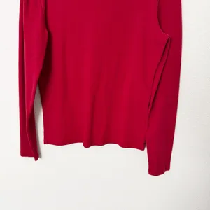 [Vintage] 90s Gap Red Stretch Cotton Long Sleeve T-Shirt Rhinestones Sz Medium M thumbnail 8