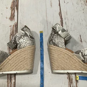 Treasure & Bond Poppy Espadrille Wedge Snake Print Wedge Sandals‎ thumbnail 7