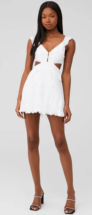 Revolve Karina Grimaldi MARIGOT JACQUARD MINI DRESS size S‎ thumbnail 1