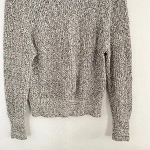 Free People Marled Knit Sweater Women Medium Relaxed Fit Crew‎ Neck Long Sleeve thumbnail 3
