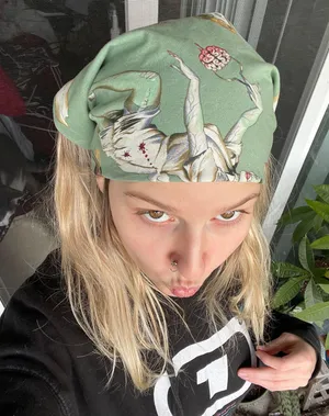 girls bandana Green thumbnail 2