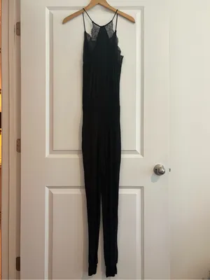 Black Lace Garment with THANKS Tag thumbnail 2