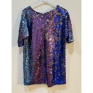 Matte Magenta BLAQUE LABEL All Over Sequins Size Small Revolve Club Party Glam thumbnail 3