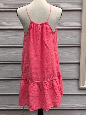 J. Crew Linen Getaway Dress | J. Crew Sleeveless Drop Waist Sleeveless Dress thumbnail 6