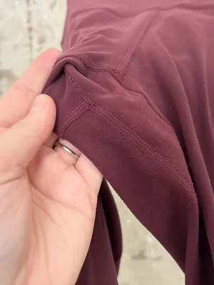 Lululemon Align Super High Rise Short 10", Cassis thumbnail 4