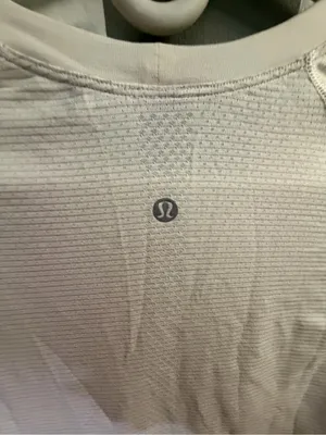 Lululemon Lightweight White Long Sleeve running Top thumbnail 6