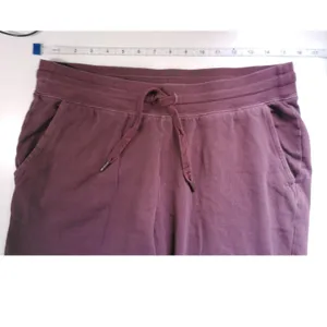 Old Navy Raisin Arizona Burgundy‎ Fleece Rib Trim Joggers Sweatpants Small thumbnail 6