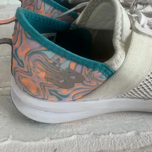 New Balance Sneakers Shoes Womens 7.5 Wide D White FuelCore Nergize Slip On Mesh thumbnail 3