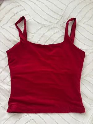 Soft Red Tank Size XS thumbnail 3