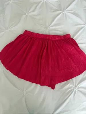 FP Movement by Free People Bright Pink Pleated Athletic Shorts thumbnail 2