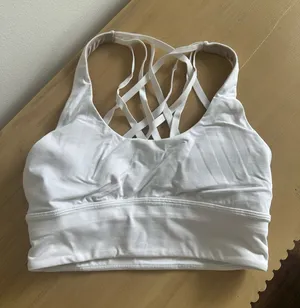 Lululemon Free To Be Moved Bra White 6 thumbnail 1