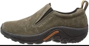 Merrell Women leather Jungle Moc Slip On gun smoke thumbnail 1