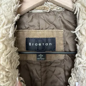 VTG 90s y2k Braetan Women Sherpa Lined Corduroy Jacket‎ Large Brown Western Boho thumbnail 3