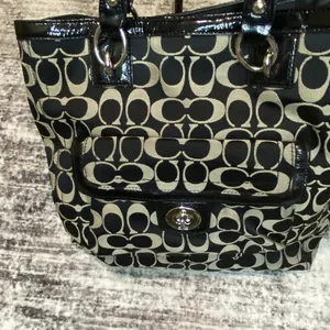 Coach Monogrammed Signature Tote Bag thumbnail 6