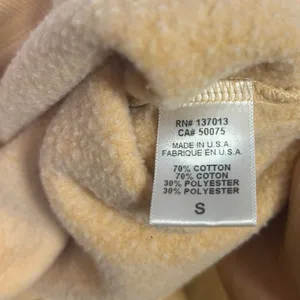 Wild Fox Tie Dye Peach And White‎ Cropped Sweatshirt Size Small thumbnail 8