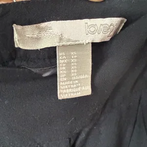 Y2K Love21 XS Black‎ Maxi Skirt Pleated Minimalist Casual Whimsigoth Witchy Boho thumbnail 5