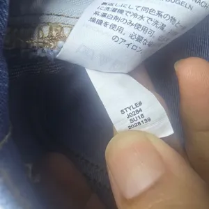 Madewell -1104 Cali‎ Demi-Boot High Rise Jeans Blue Raw Hem J0284 Size 26 thumbnail 7