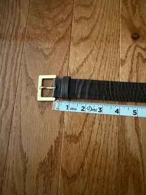 New Genuine 100% Bovine Leather Woman’s Belt, Made in Spain, Sz S thumbnail 8
