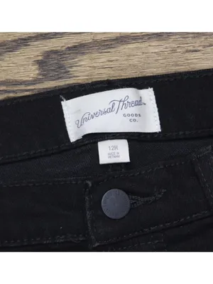 Universal Thread Mid-Rise 80's Slim Fit Jeans 93045561 Black 12 thumbnail 5