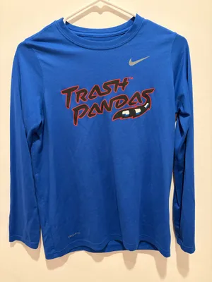 Nike trash pandas baseball long sleeve thumbnail 1