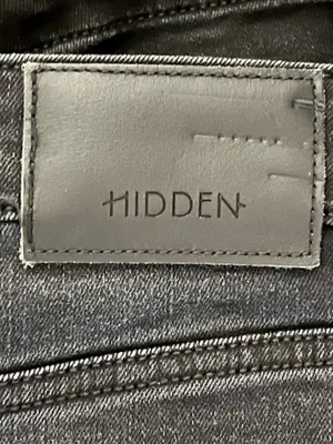 Hidden Long Dark Wash Denim Skirt, M thumbnail 9