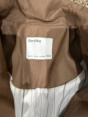 Bershka Tan blazer thumbnail 3