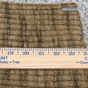 Vintage Columbia Wool Blend Knit Sweater Brown Striped‎ Womens Medium thumbnail 8