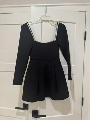 Oddmuse The Ultimate Muse Pearl Dress Black Size XS thumbnail 6