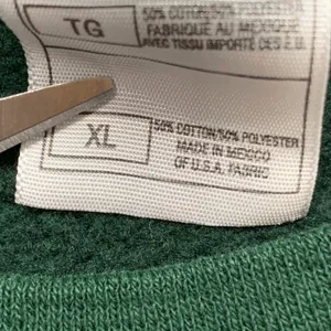 Vintage 90s California Hummingbird Floral Hunter‎ Green Crewneck Sweatshirt XL thumbnail 9