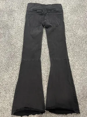 Free People Black Flare Jeans thumbnail 3