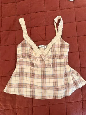 Princess Polly gingham tank top thumbnail 3