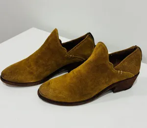 Frye scalloped Suede Booties thumbnail 2