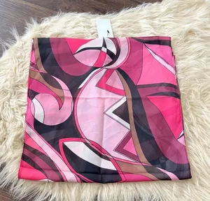 NWT Lola Rae Sheer Bandana - Fuchsia Print OS thumbnail 1