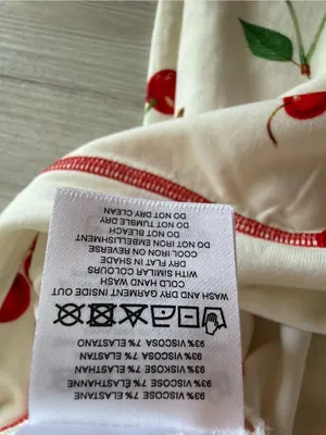 I AM GIA Cherry On Top Track Pant Off White Large NWT IN PACKAGE thumbnail 15