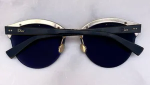 Christian Dior women’s Emprise 63mm limited edition RHLA9 gold/black sunglasses thumbnail 4