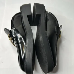 Zara Buckle Loafer Mules thumbnail 5