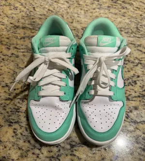 Nike Dunk Low Sneakers Green Glow thumbnail 1