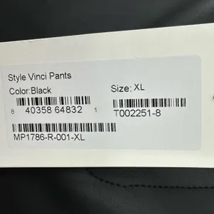 Marcella Women's Julien Black Vegan Leather‎ Wide Leg Pants Size XL NEW thumbnail 5