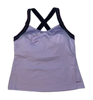 Hind Purple Lavender Motion Sensor Shelf Bra Tank Top (10326-LAV) Womens M NWT thumbnail 1