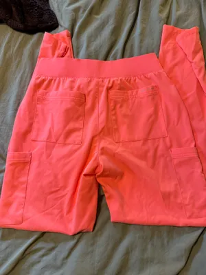 Uniform Advantage Hypothesis coral scrub pants thumbnail 3