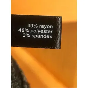 The Limited Women's 3/4 Sleeve Long Shirt Gray Black Size Small (5835) thumbnail 5