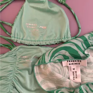 Frankies Bikinis‎ Satin Bikini Set and Sarong in Rainforest thumbnail 5