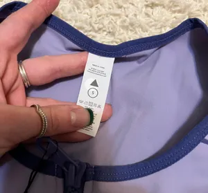 Balance Athletica Zip Up Sport Bra Size Small thumbnail 2