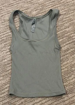 SKIMS Gray Tank Top thumbnail 1