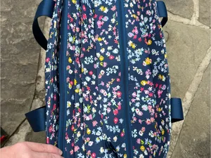Vera Bradley | Poppy Meadow Floral Quilted Duffle bag thumbnail 6