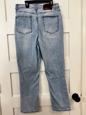 FRYE Light Wash Straight-Leg Women's Jeans thumbnail 2