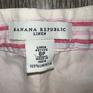 Banana Republic 6P stripped linen skirt thumbnail 4
