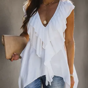 Open Back Ruffle Top thumbnail 1
