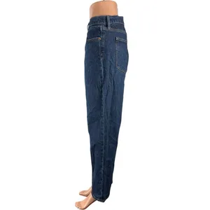 GAP Women's Blue Classic High Rise Wide Leg Cheeky Straight Denim Jeans Pants 16 thumbnail 3